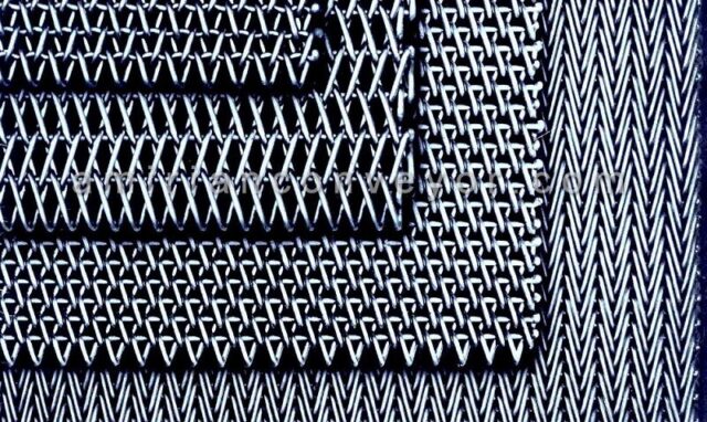 تسمه نقاله توری فلزی