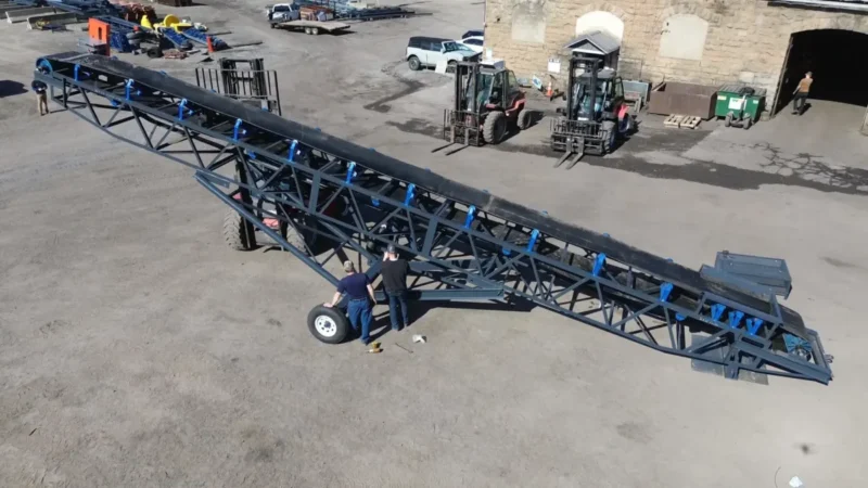 نوار نقاله بارگیری مواد فله